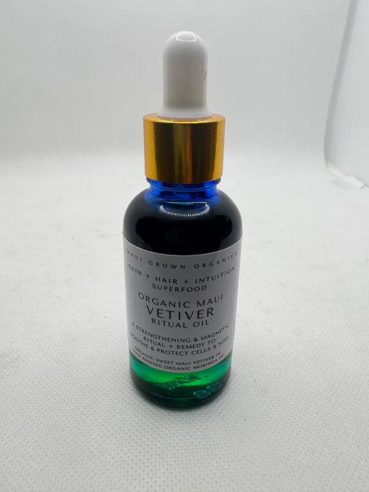 Vetiver Organic Maui Ritual Oil