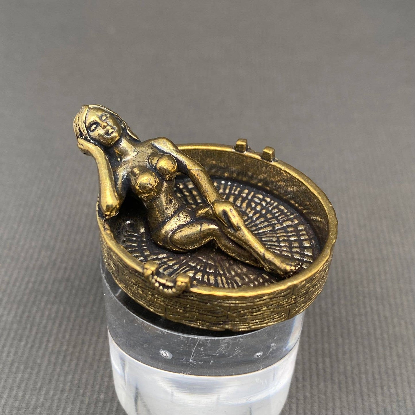 Brass Beauty In The Bathtub Desktop Ornaments Decoration