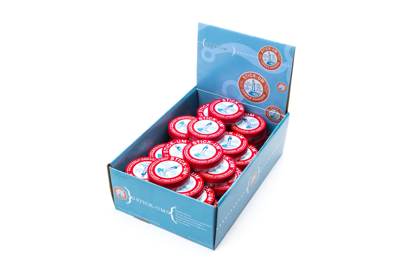 Fox Run Stick-Um Candle Adhesive, 0.5-Ounce