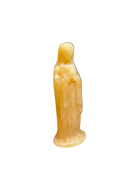 Orange Calcite Goddess
