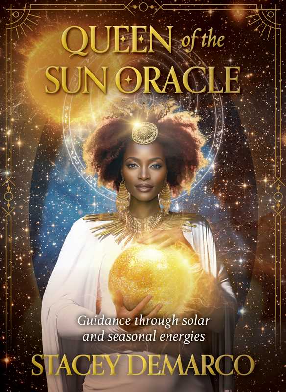 Queen of the Sun Oracle by Stacey  Demarco: Flashcards; 112 pages / English