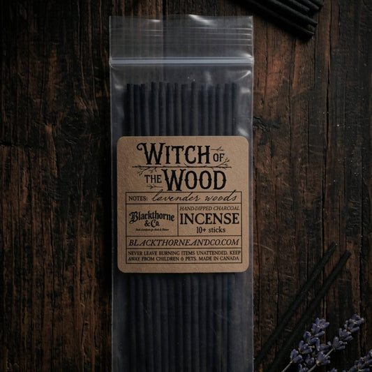 Witch of the Wood incense sticks |  gothic ritual incense