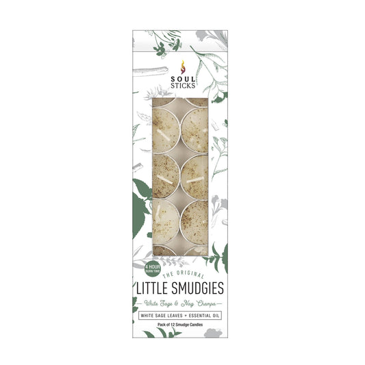 Soy Smudge Candle, Nag Champa - Little Smudgies (12 pk.)