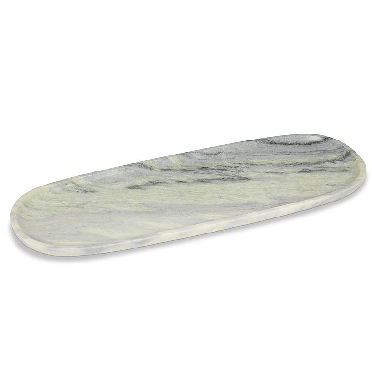 Green Marble  Oblong Tray