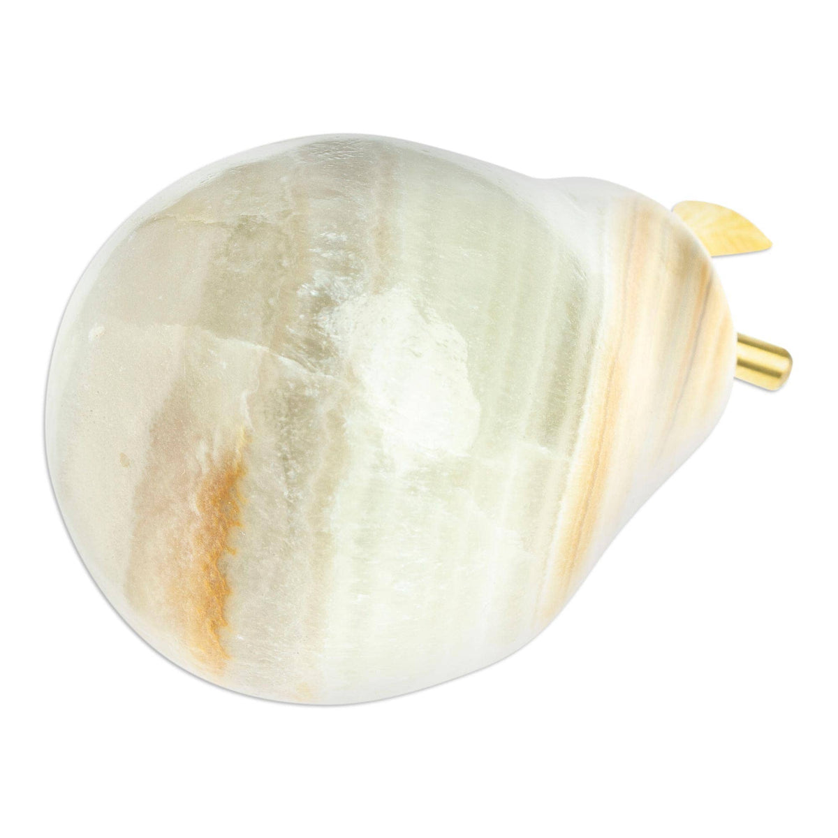Handmade Eris Pear Onyx Sculpture