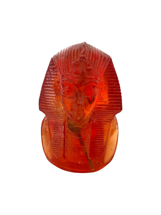 King Tutankhamun with Scorpion, Amber Resin