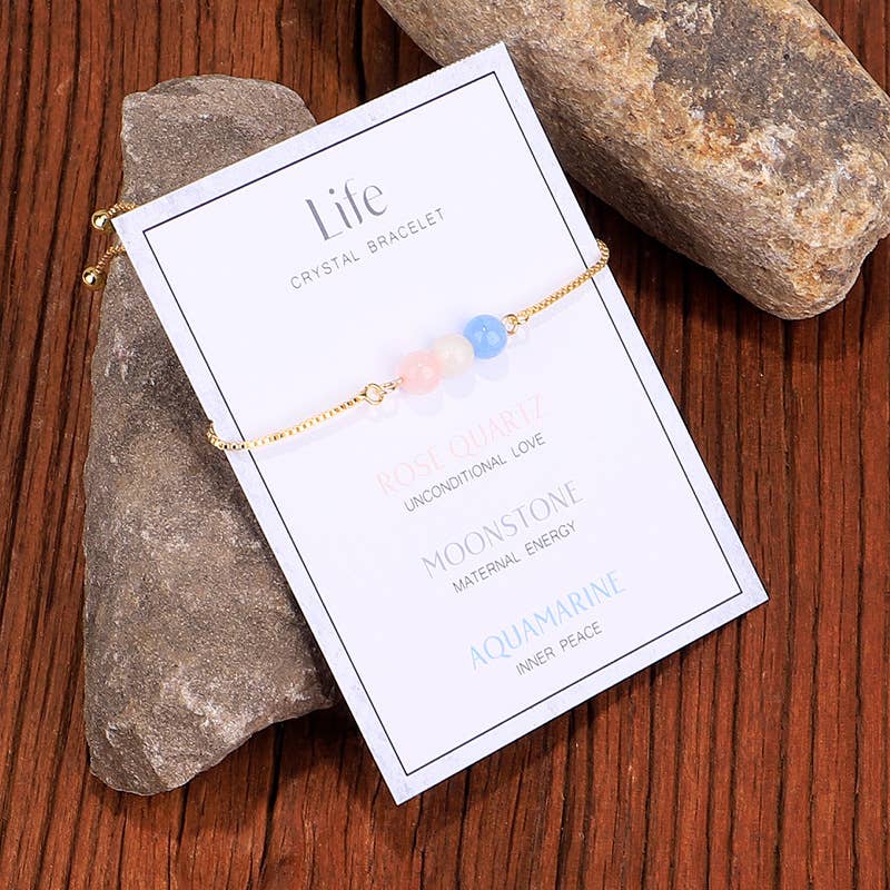 Life Gold Chain Empowerment Bracelets - Life