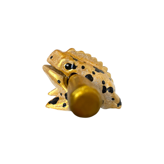 Painted Musical Frog Percussion Instrument 1.5"