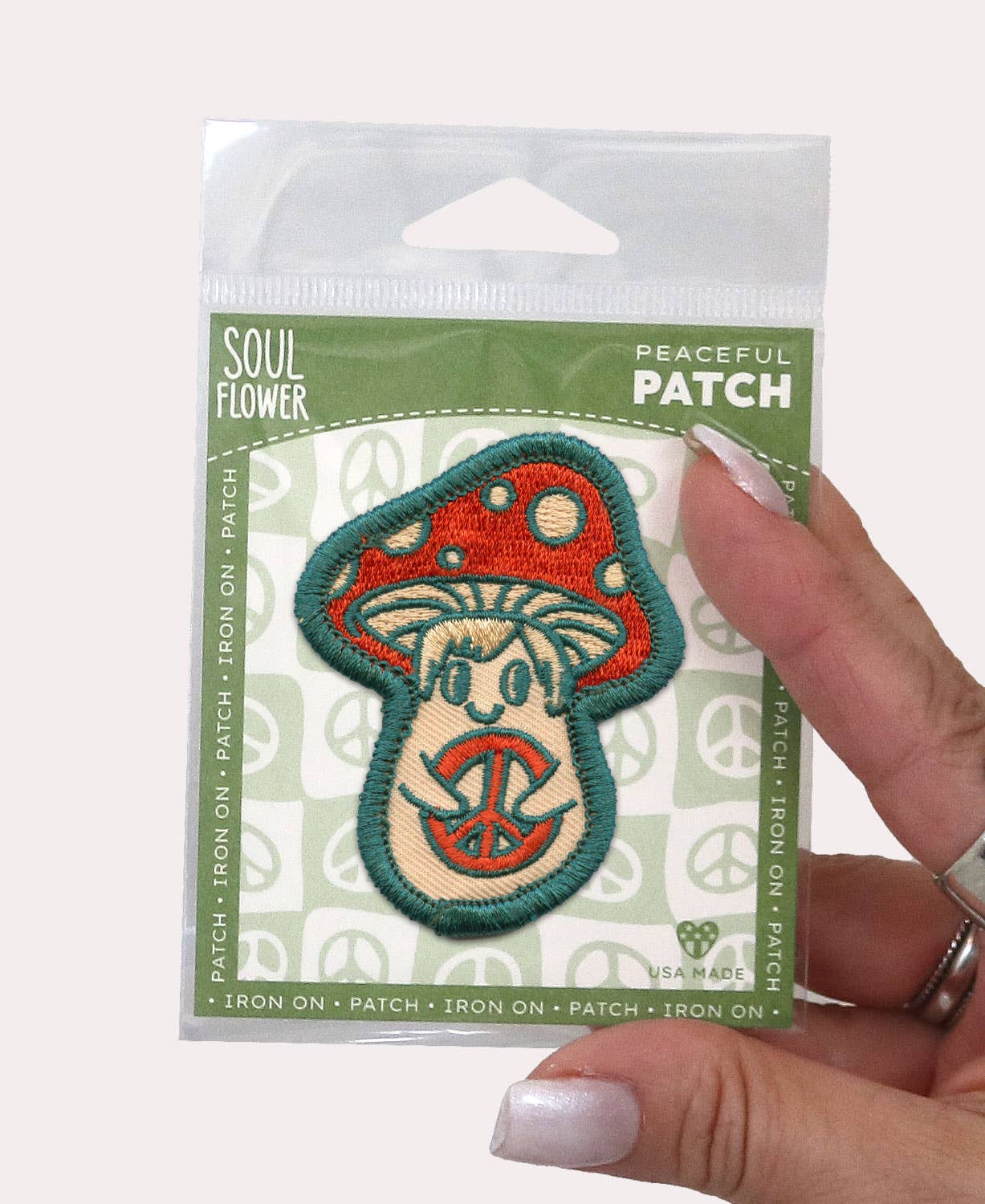 Embroidered Iron-On Patch Various