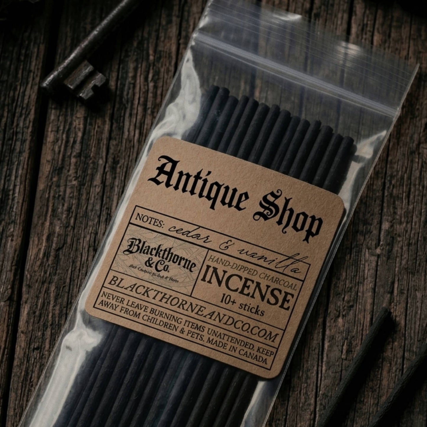 Antique Shop incense sticks |  vegan gothic ritual incense