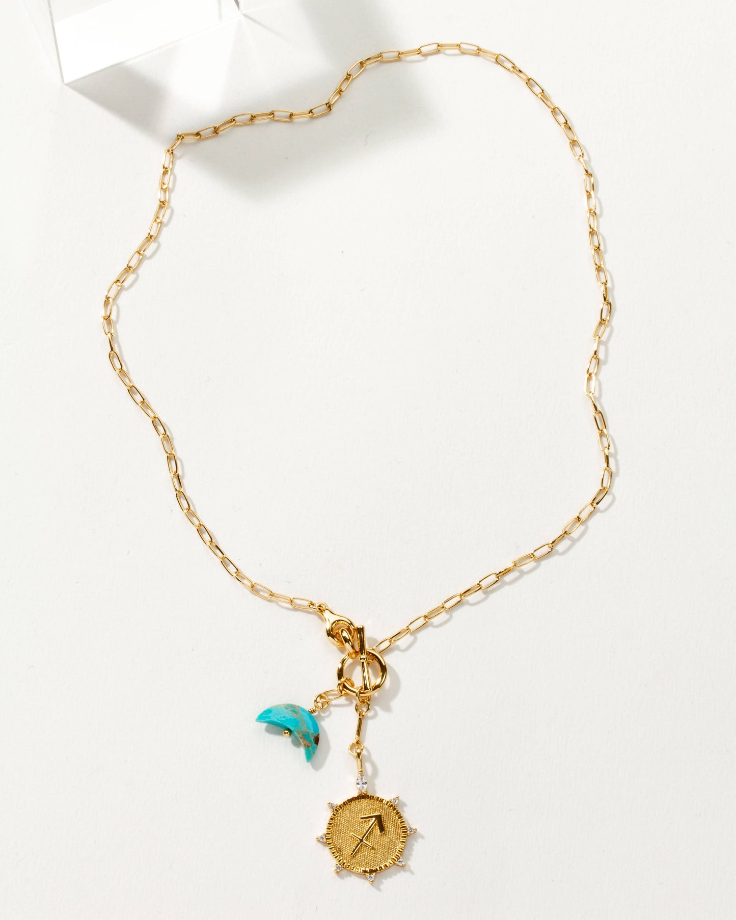 Sagittarius Lunar Front Toggle Zodiac Neck