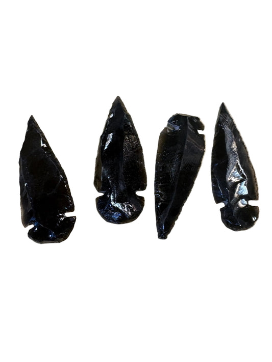 Obsidian Arrowhead Medium 2.5"-3.5"