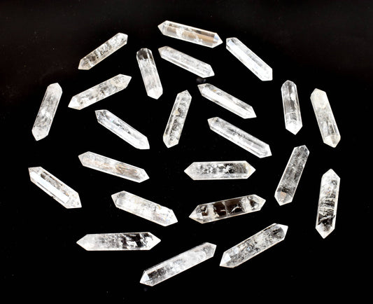 Double Terminated Quartz Point Crystal