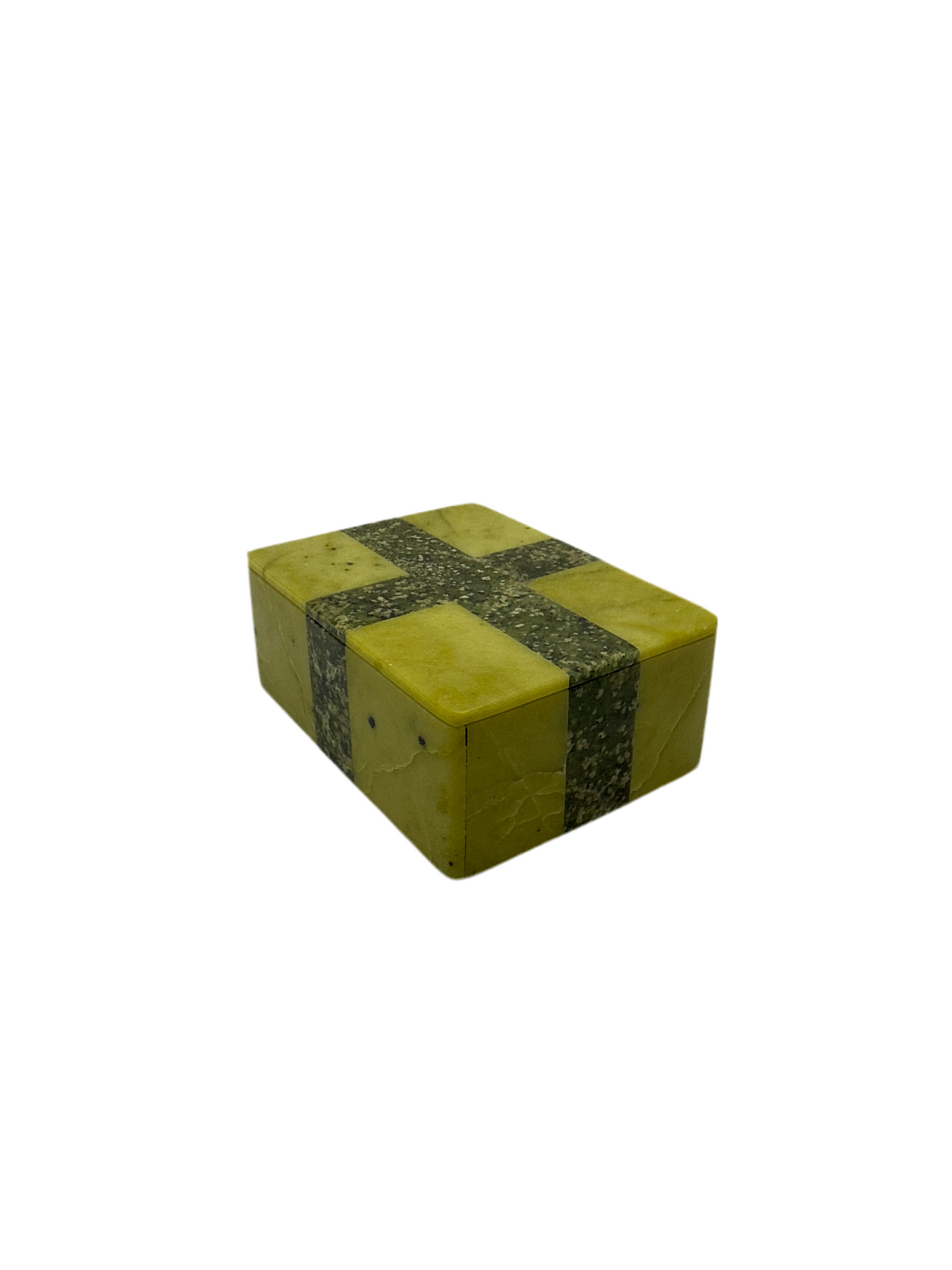 Box with Lid Various Stone Medium