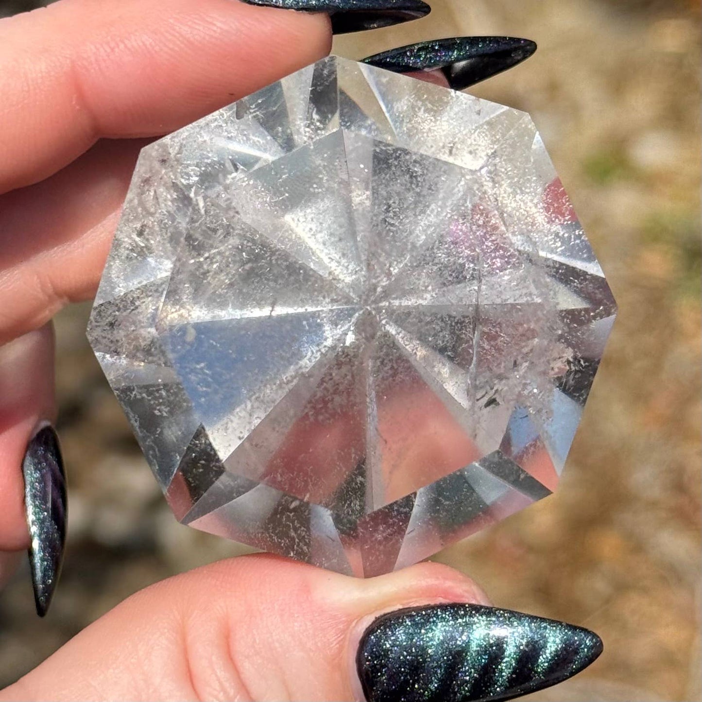 Clear Quartz Diamond