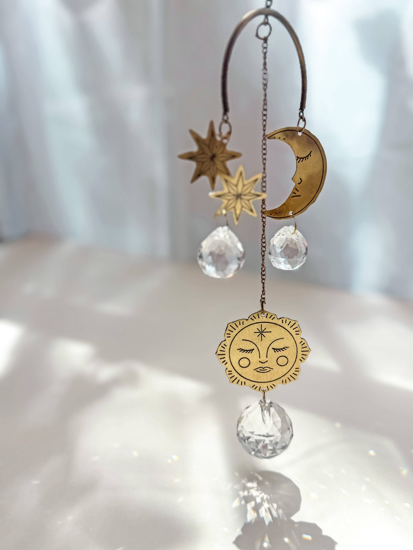 Surya Brass Suncatcher Various Designs