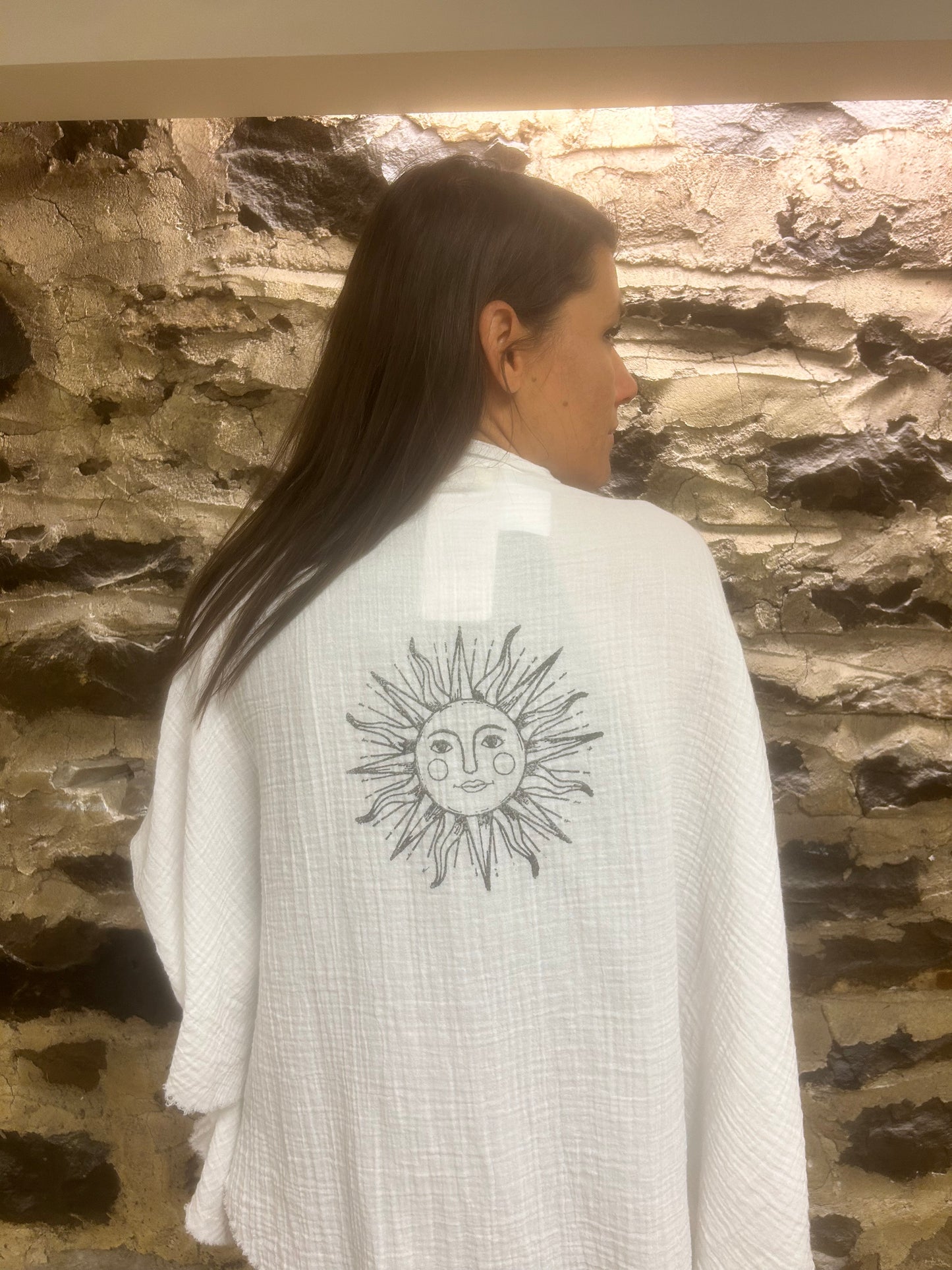 Muslin Kimono Robe