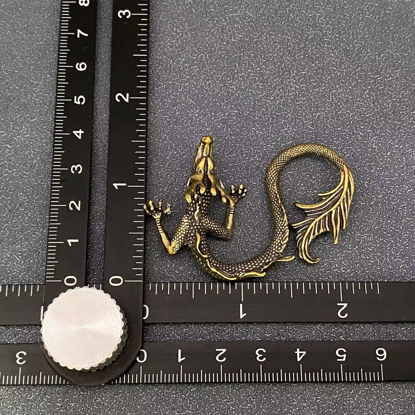 Brass Chinese Dragon Crafts Desktop Ornaments Decoration