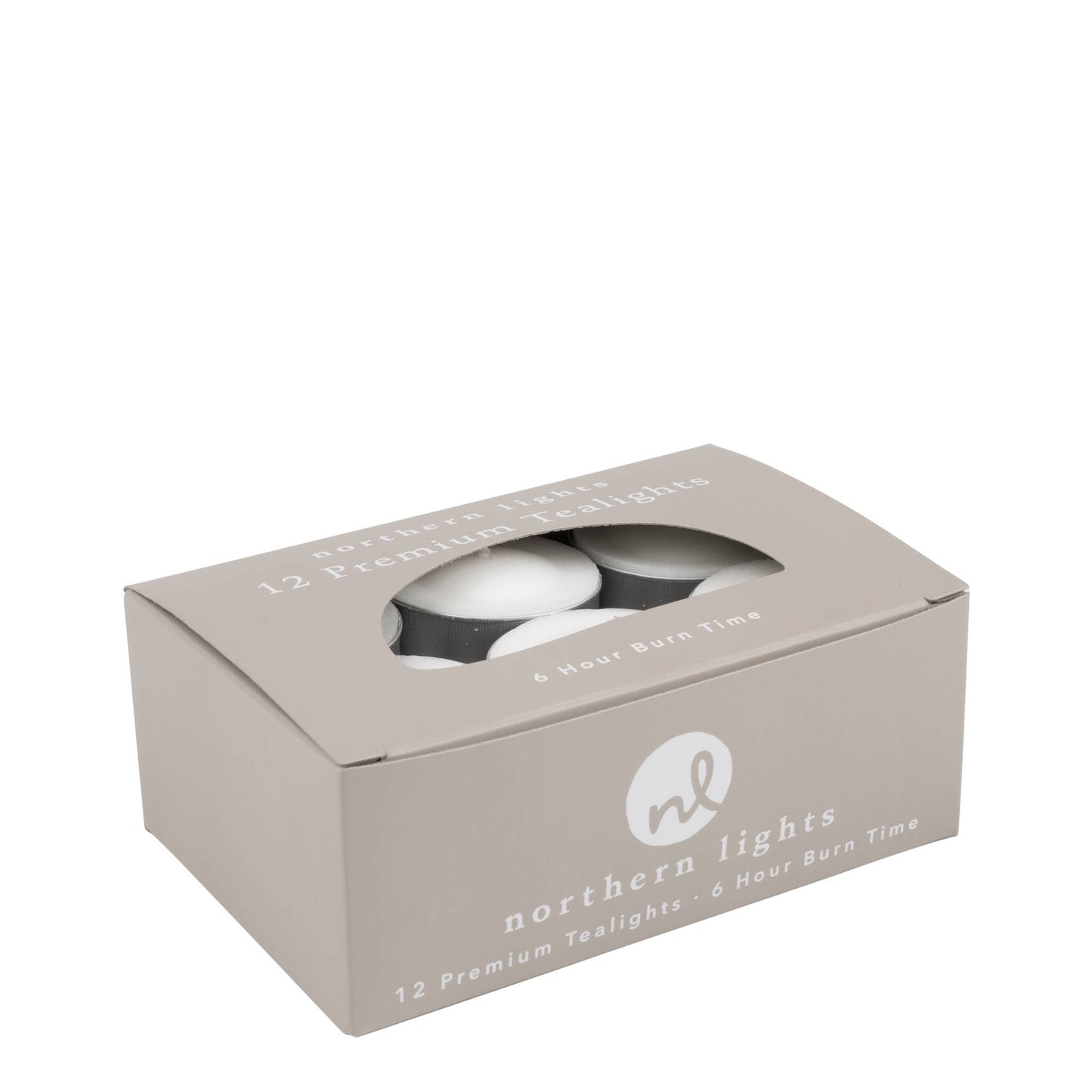Unfragranced Tealight Candles - 12pc Box