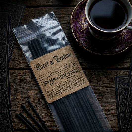 Tarot at Teatime incense sticks |  vegan gothic ritual