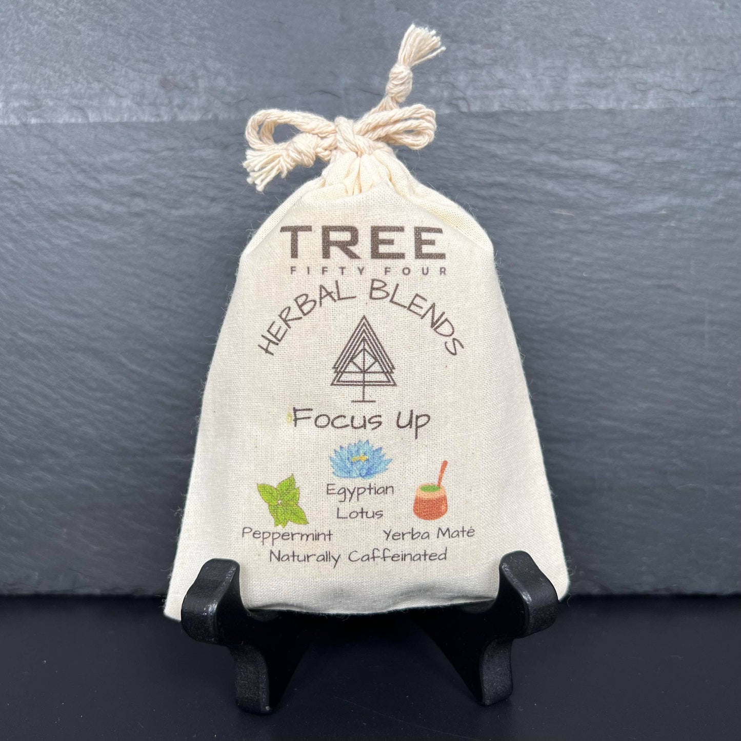 Focus Up Herbal Tea Blend in Drawstring Sachet, Loose: Medium 12 OZ