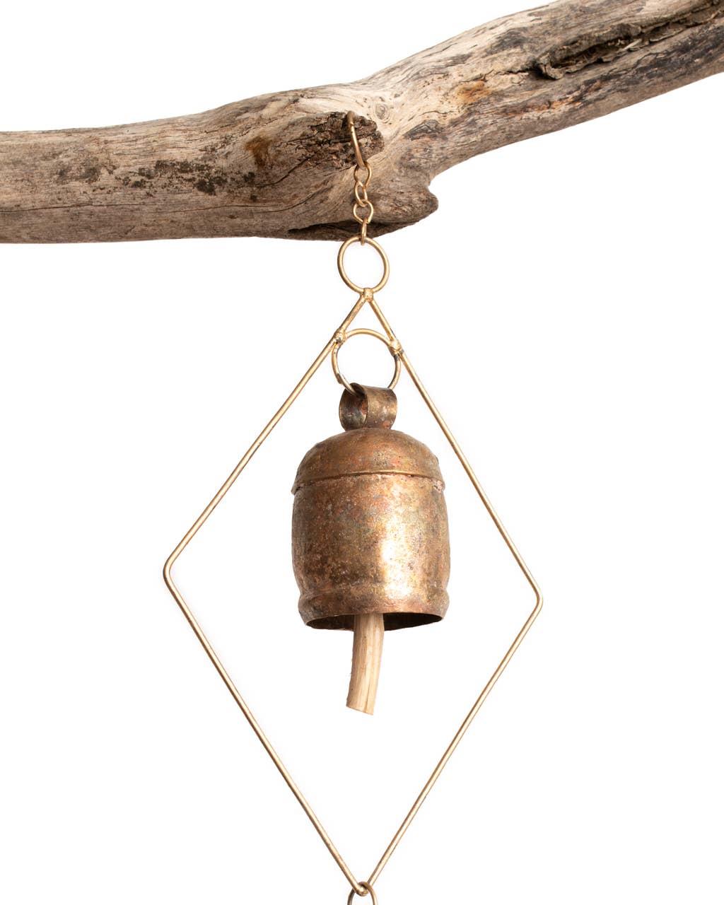 Sa Re Ga Ma 5 Bell, Hand-tuned Garden Wind Chime, India