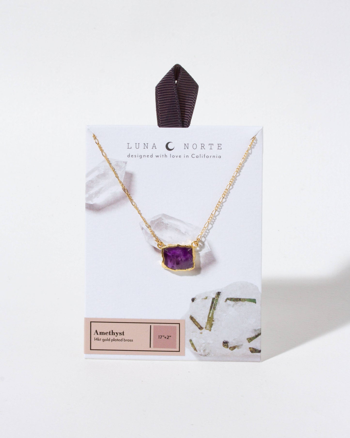 Wild & Grounded Necklace- Amethyst