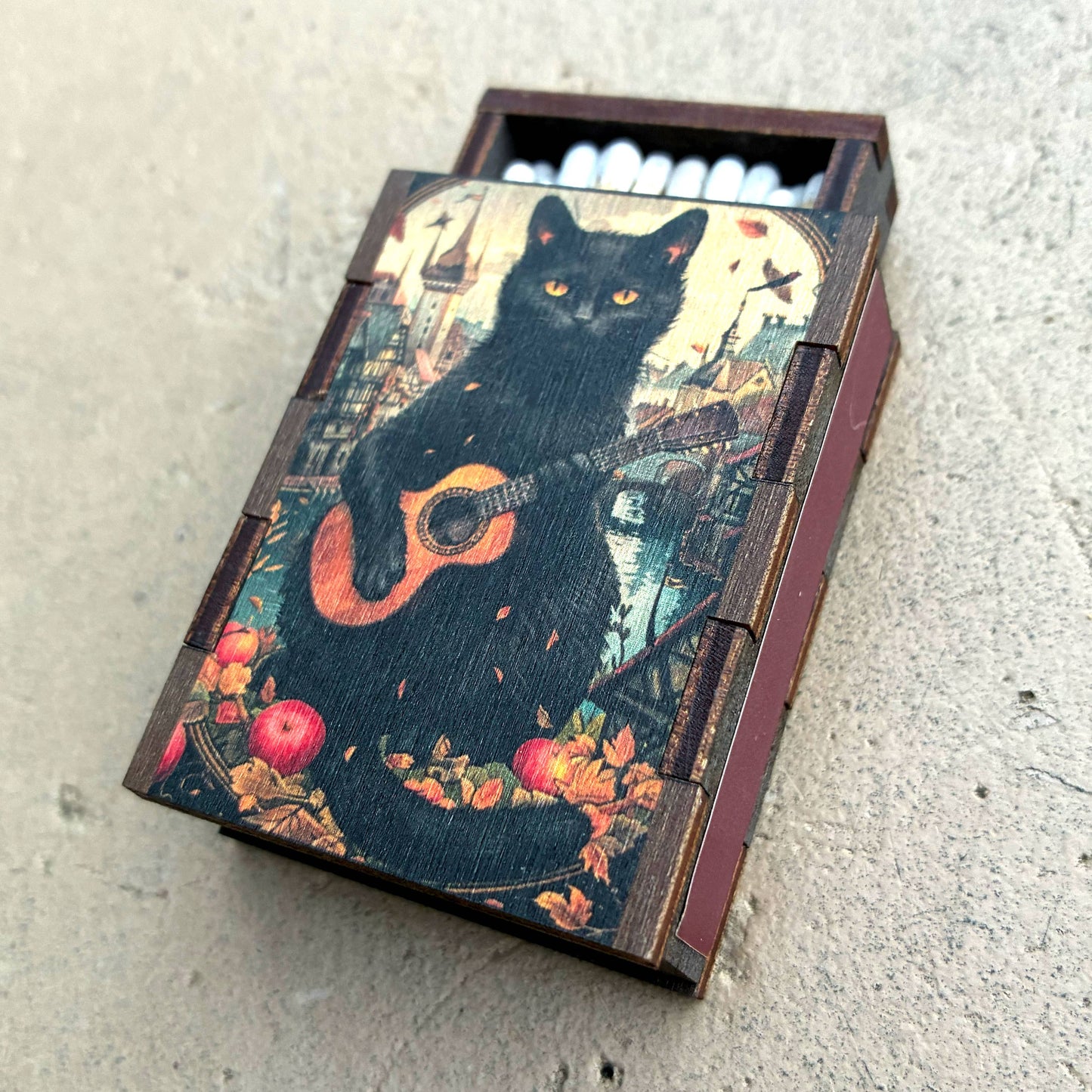 Matches Wooden Box