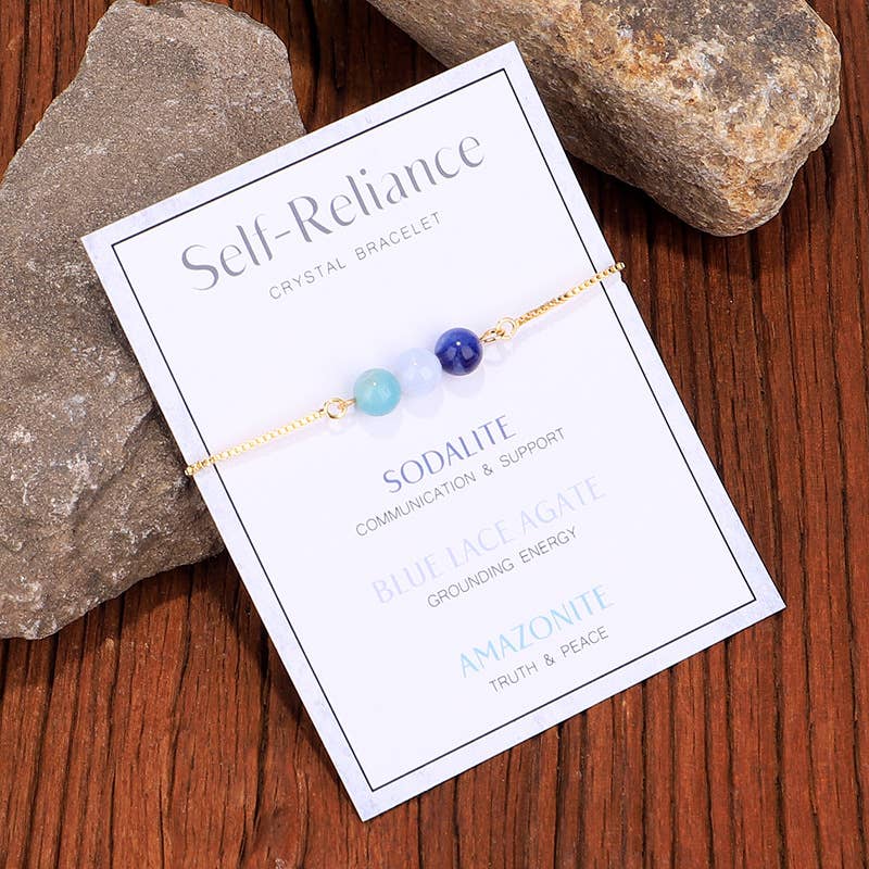 Self Reliance Gold Chain Empowerment Bracelets - Self Reliance