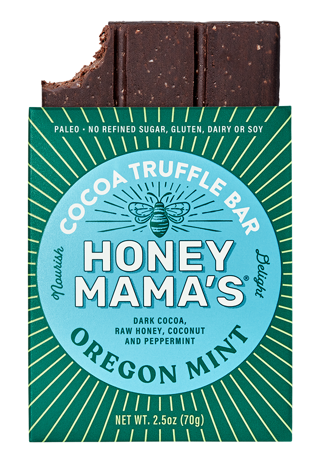 Oregon Mint Cocoa Truffle Bar 2.5oz. (12 count)