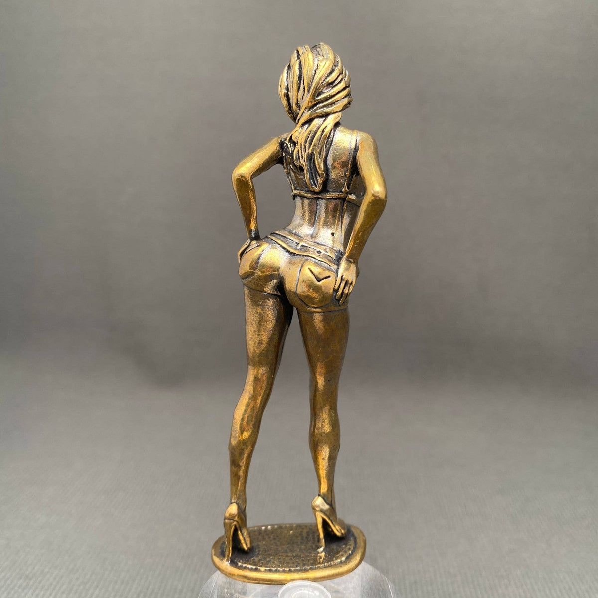 Brass Sexy Girl Crafts Desktop Ornaments Decoration