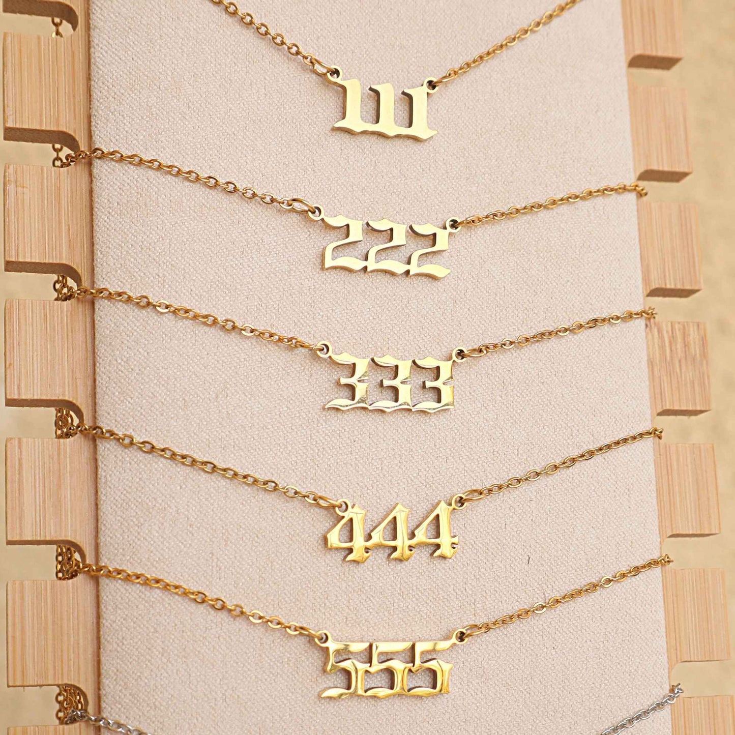 Angel Number Necklace – Spiritual Witchy Jewelry