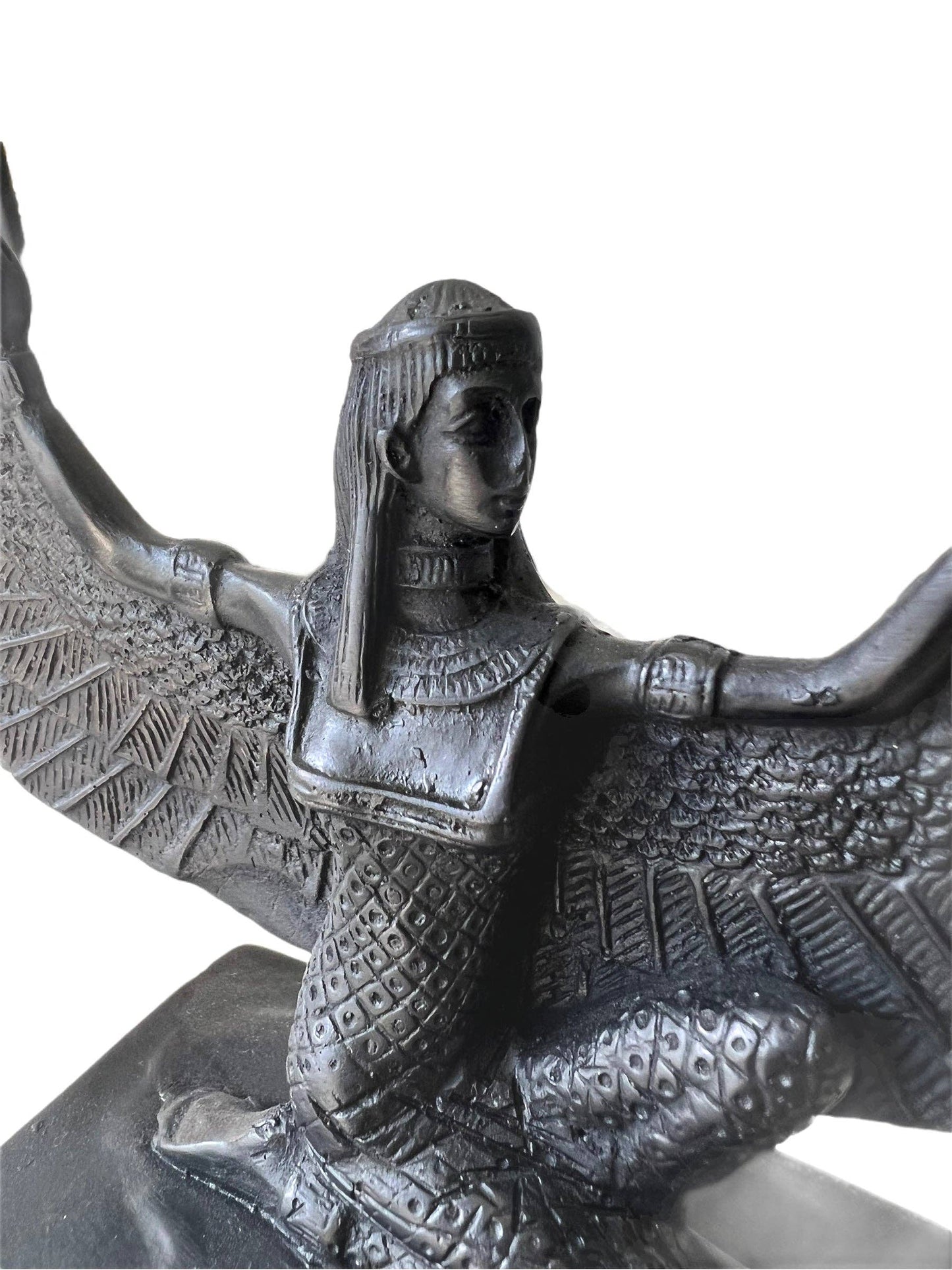 Isis Black Basalt Statue