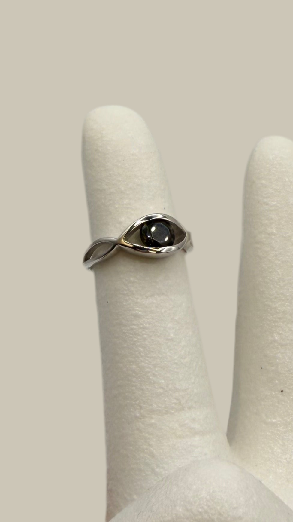 Moldavite Ring