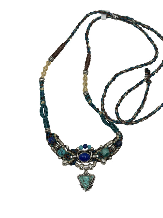 Lapis and Turquoise Necklace Knotworks