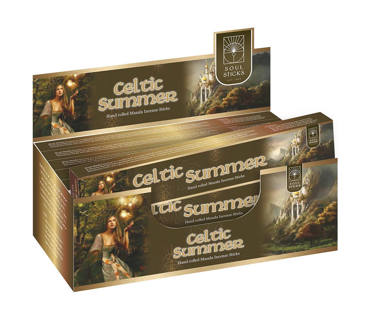 Celtic Summer Masala Incense Sticks - Soul Sticks