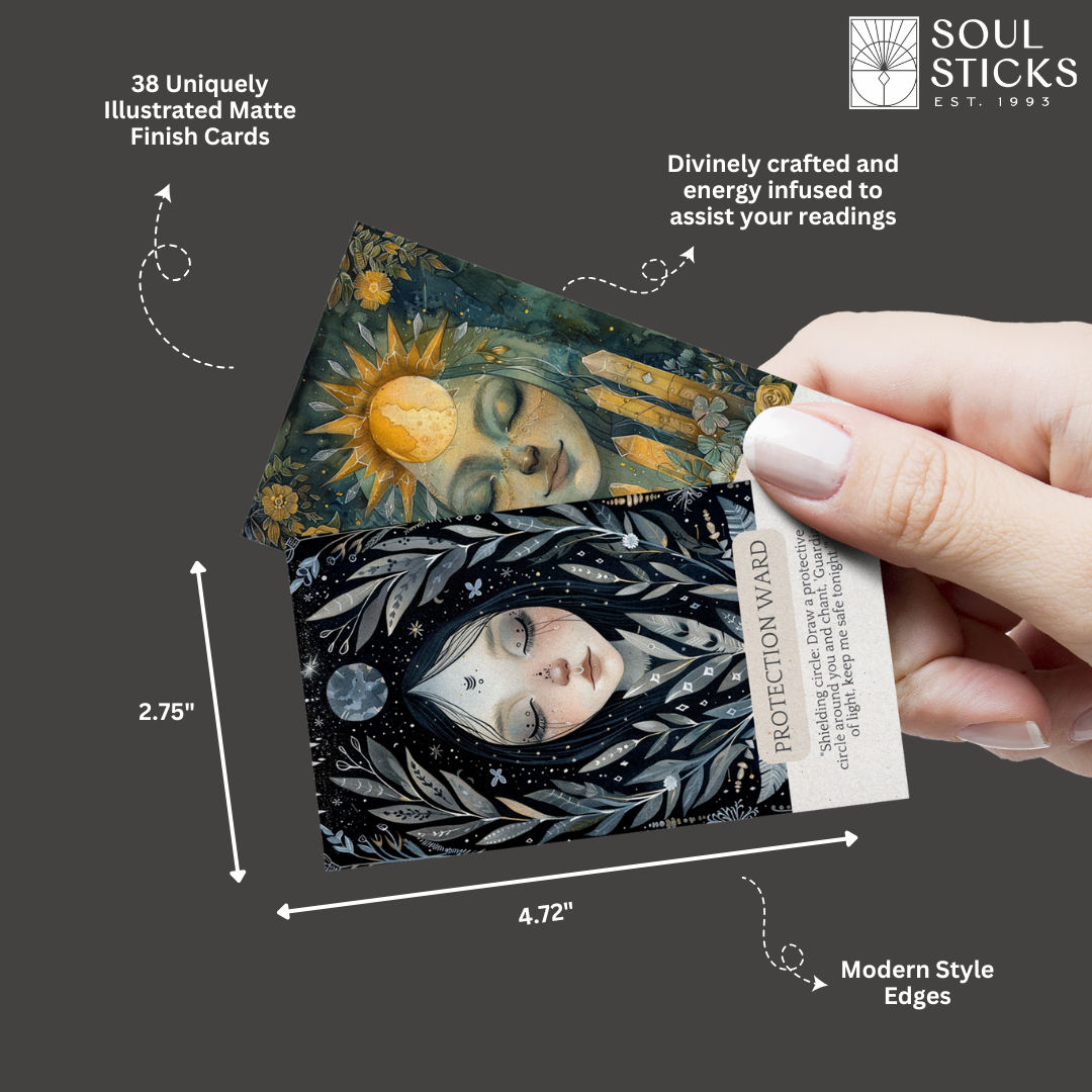 Magical Witches Spells Oracle Card Deck