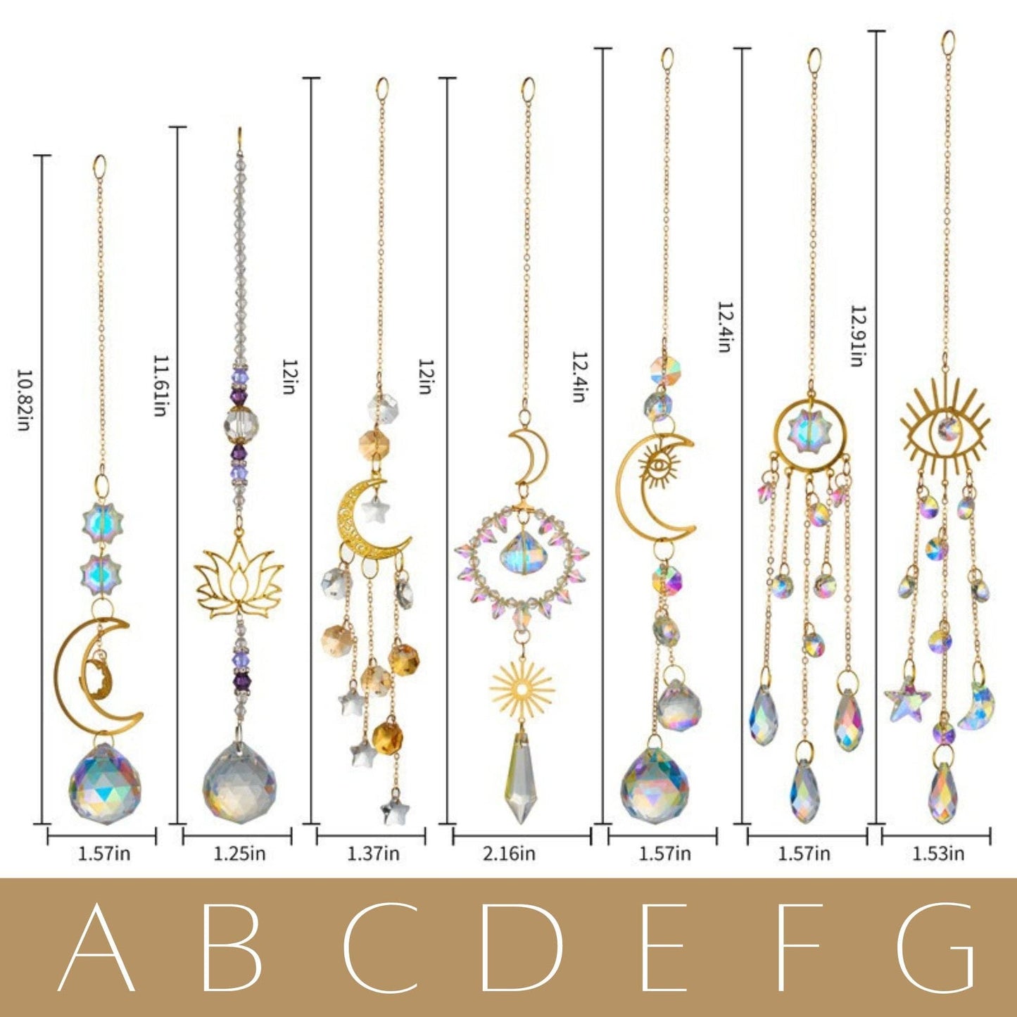 Fairy Lights Suncatcher – Whimsical Rainbow Prism Decor