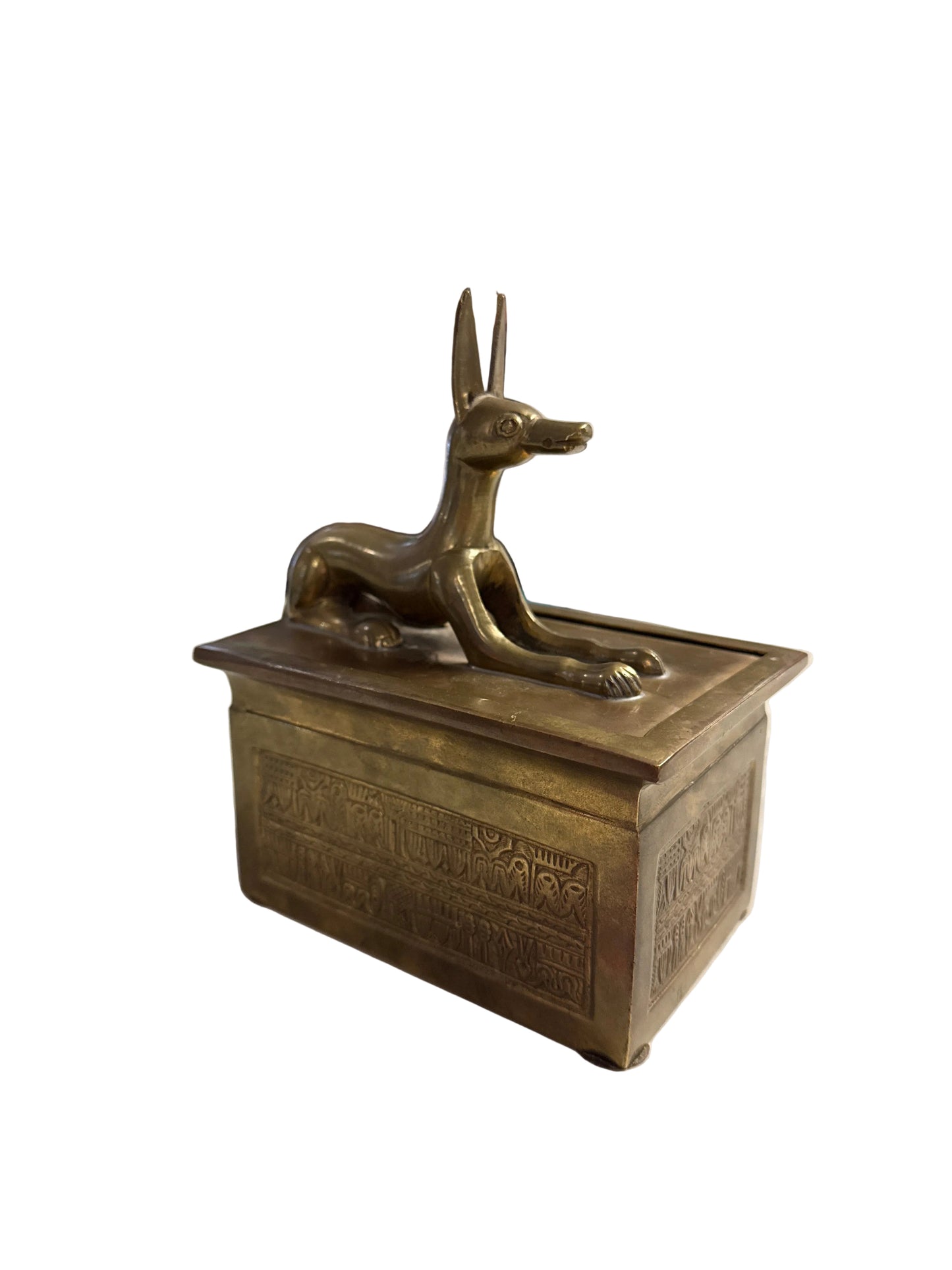 Egyptian Box Anubis Dog Box
