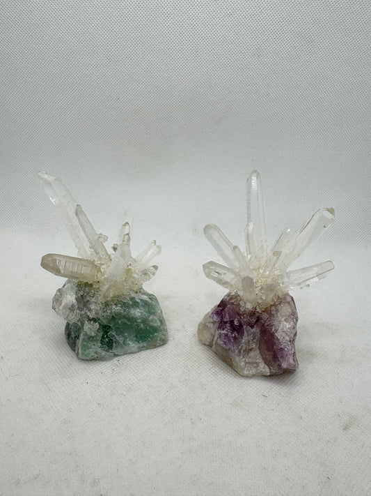 Rainbow Crystal Cluster