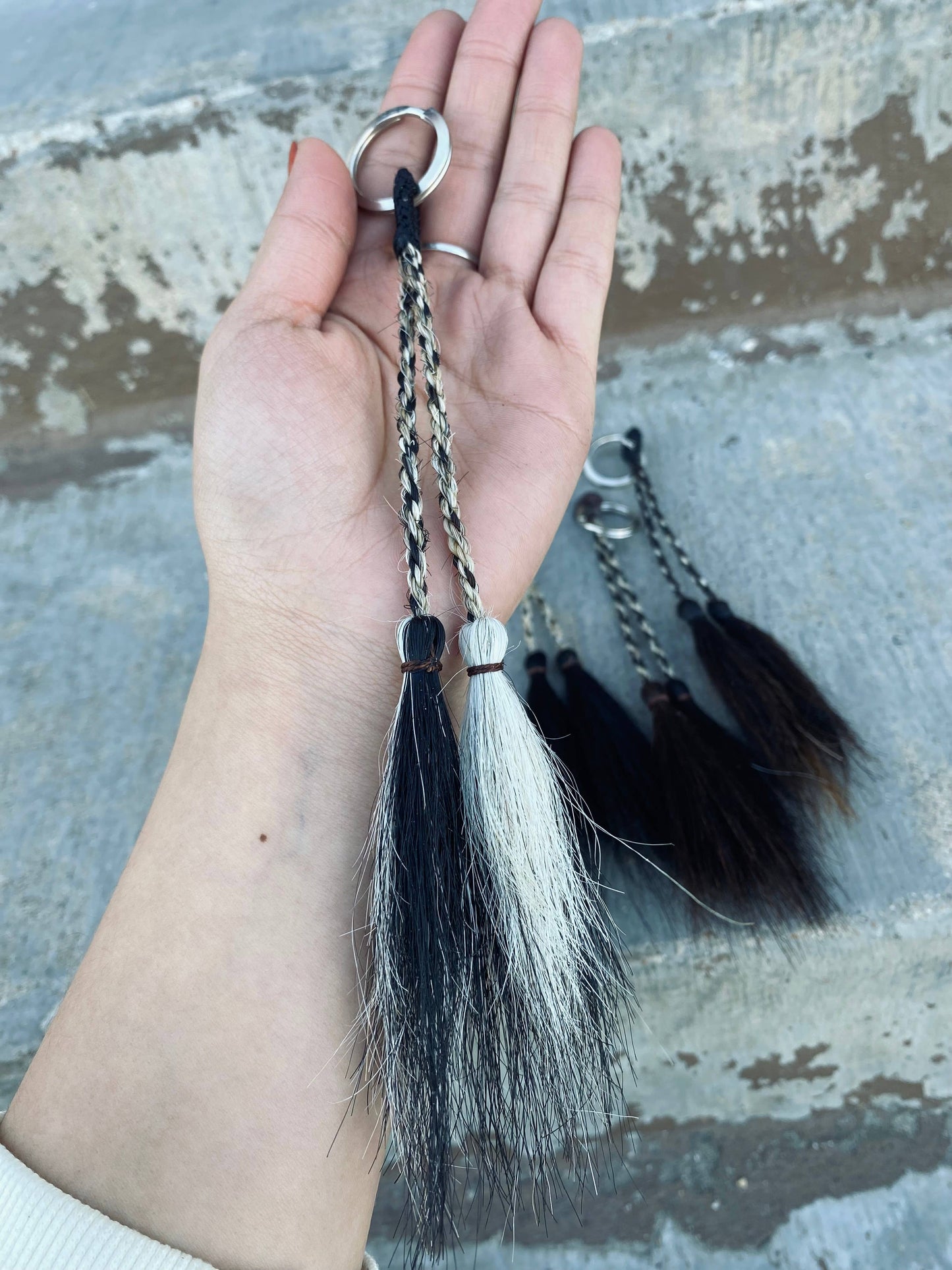 Small Braided Colombia Horse Hair 