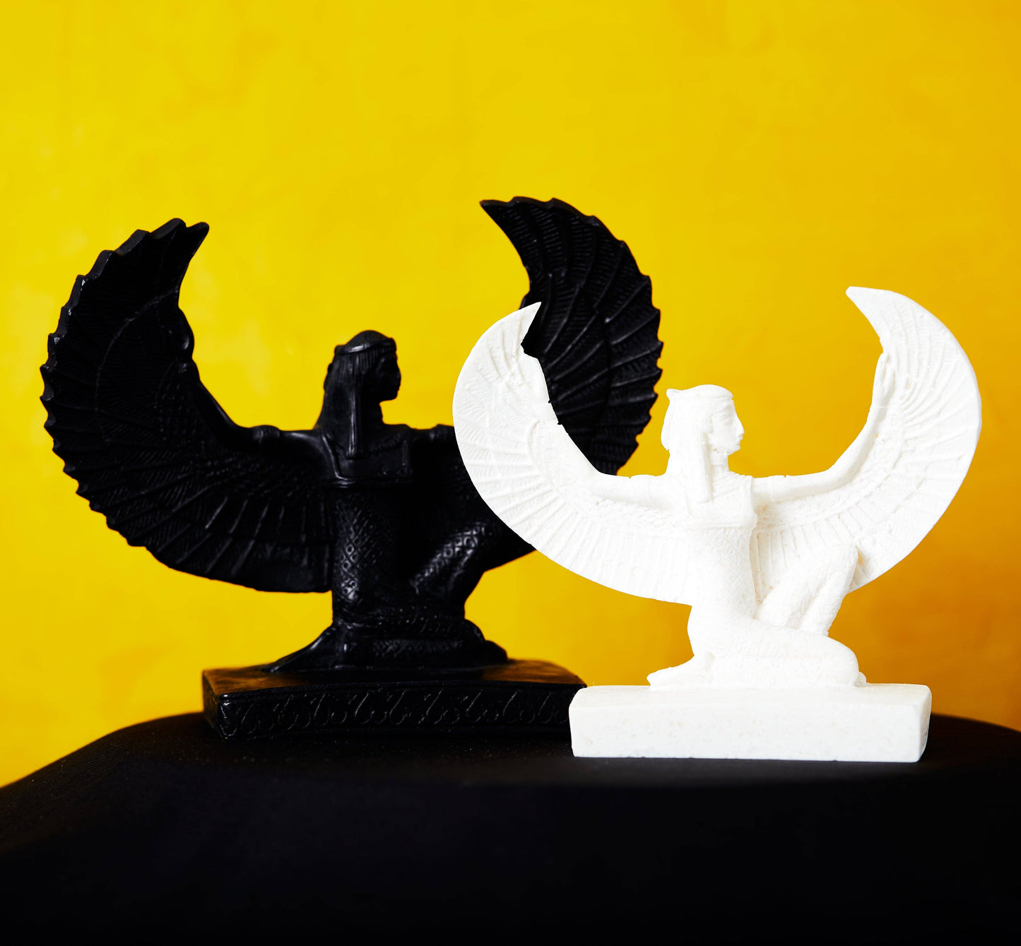 Isis Black Basalt Statue