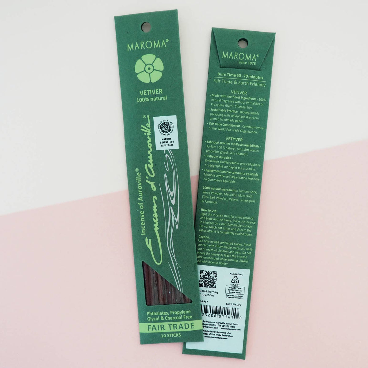 Premium Stick Incense Vetiver