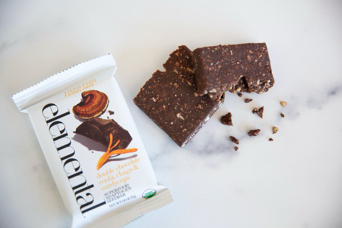 Double Chocolate + Reishi, Chaga & Cordyceps