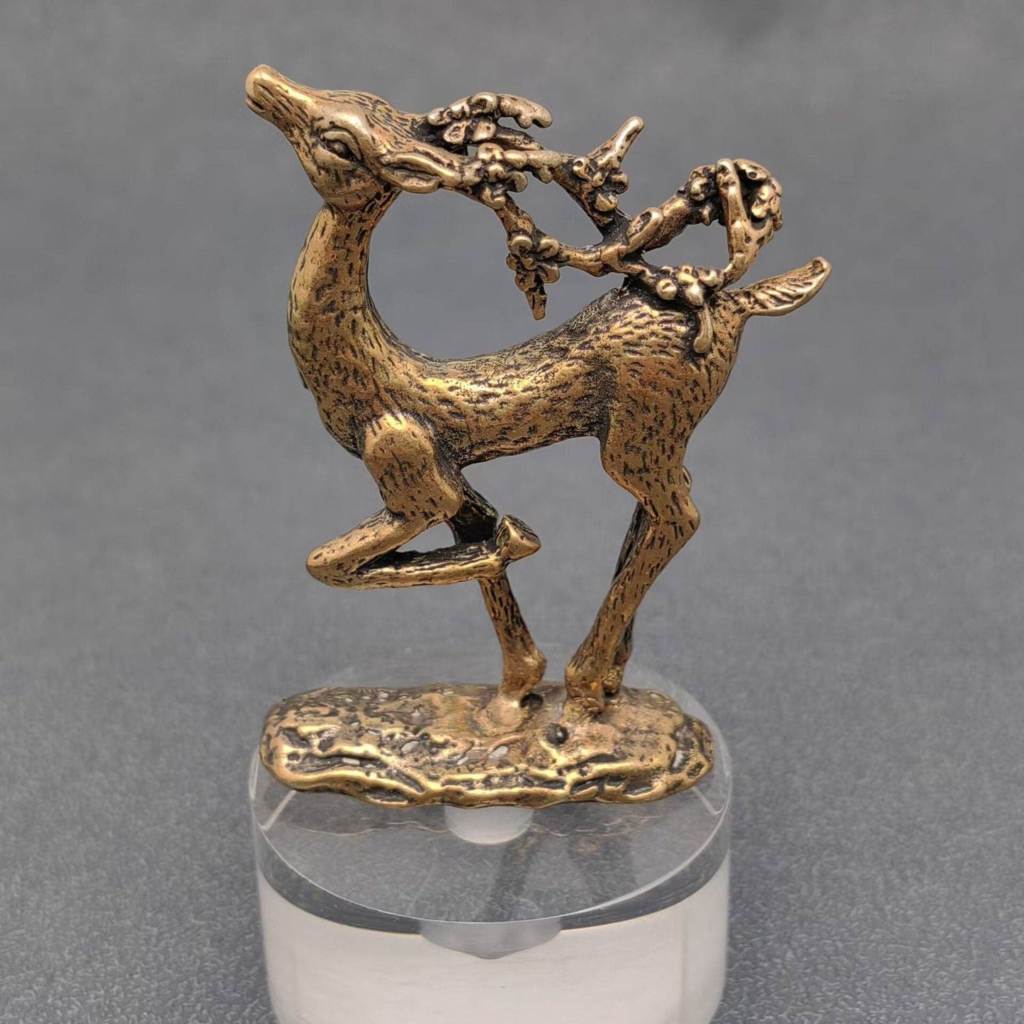 Brass Deer Desktop Ornaments Decoration