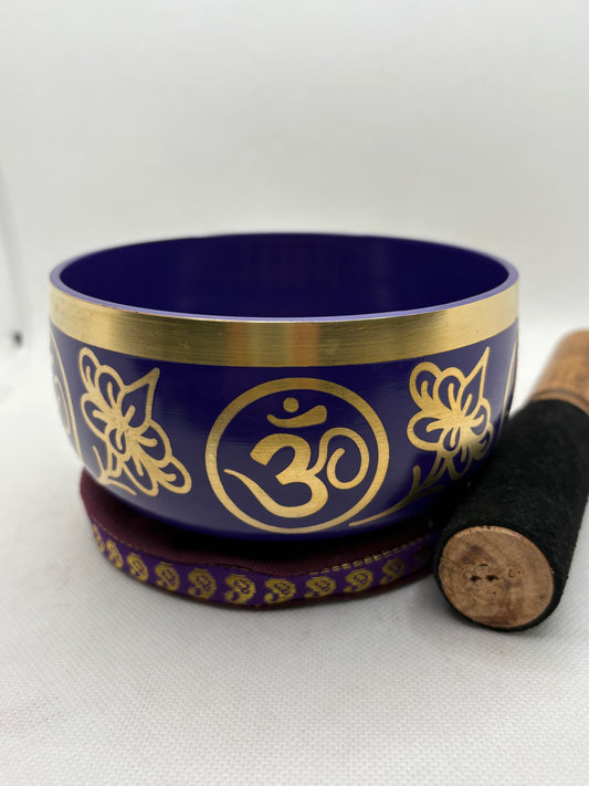 Chakra Tibetan Singing Bowl 5" Colored Box Atma Buti