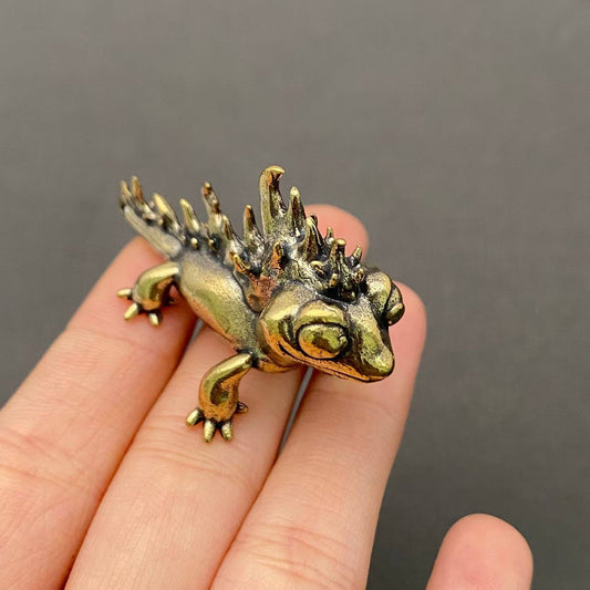 Brass Fire Dragon Crafts Desktop Ornaments Decoration