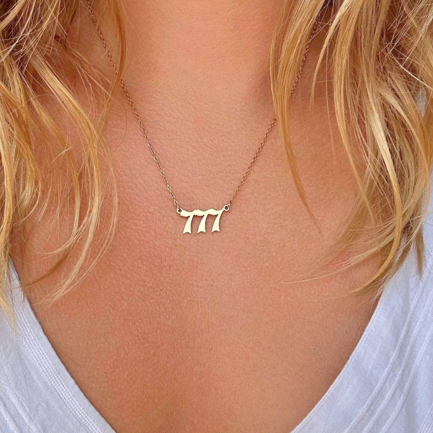 Angel Number Necklace – Spiritual Witchy Jewelry