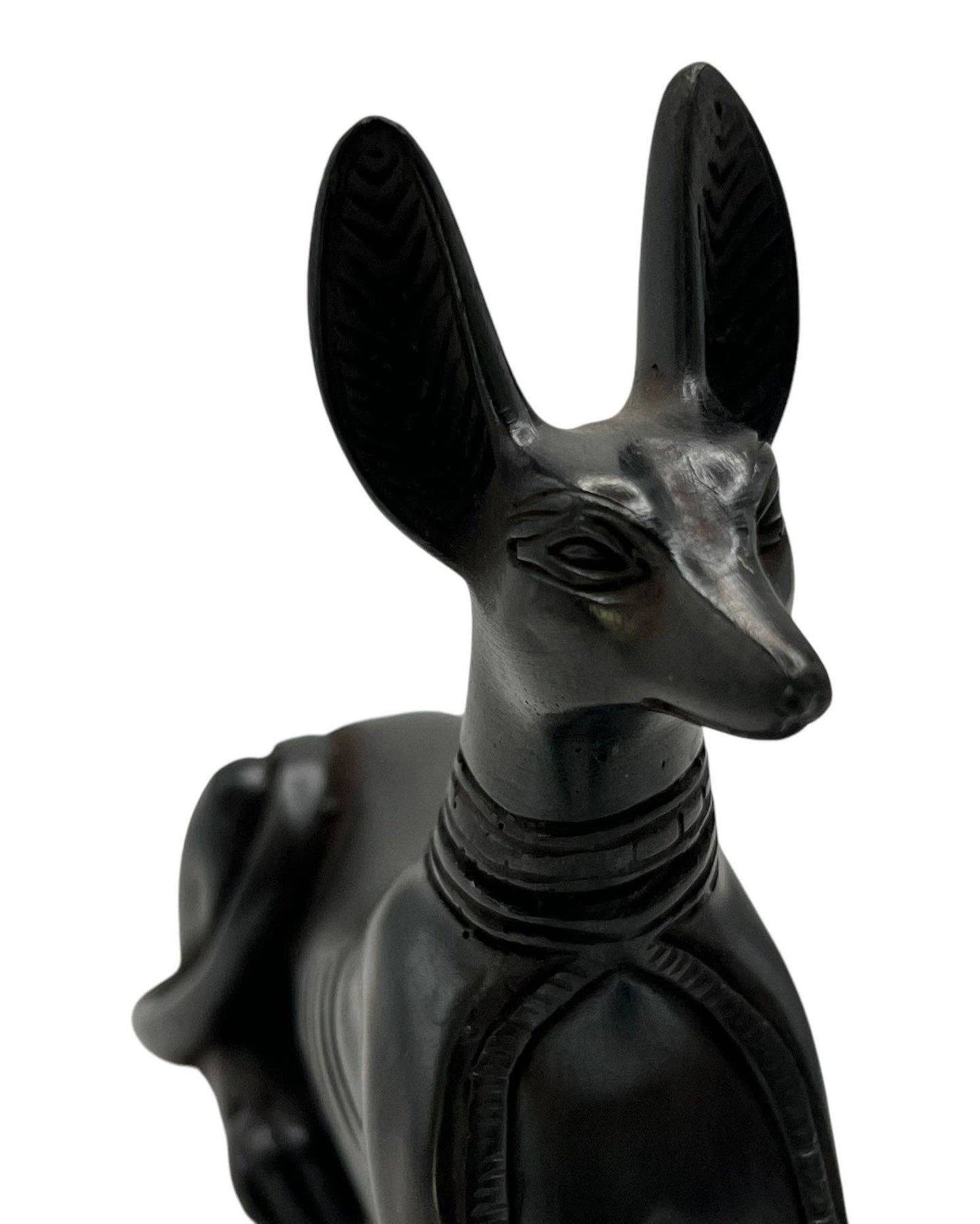 Anubis Sitting Black Basalt