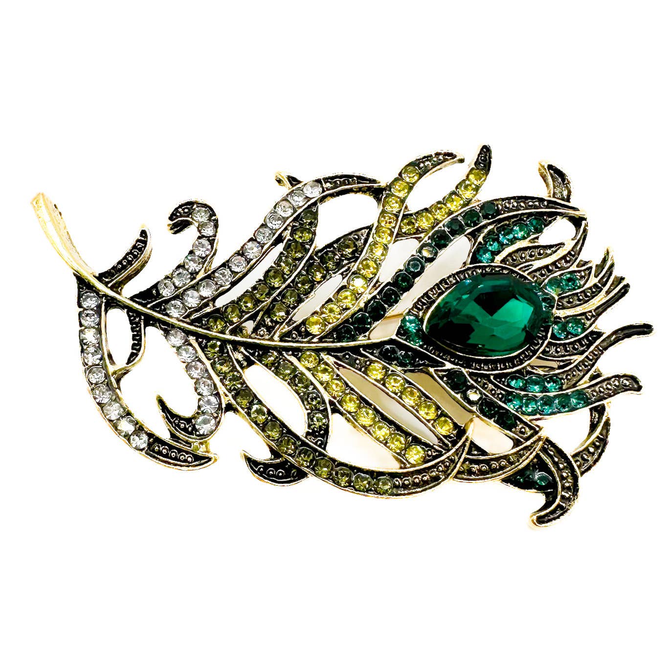 Feather Brooch